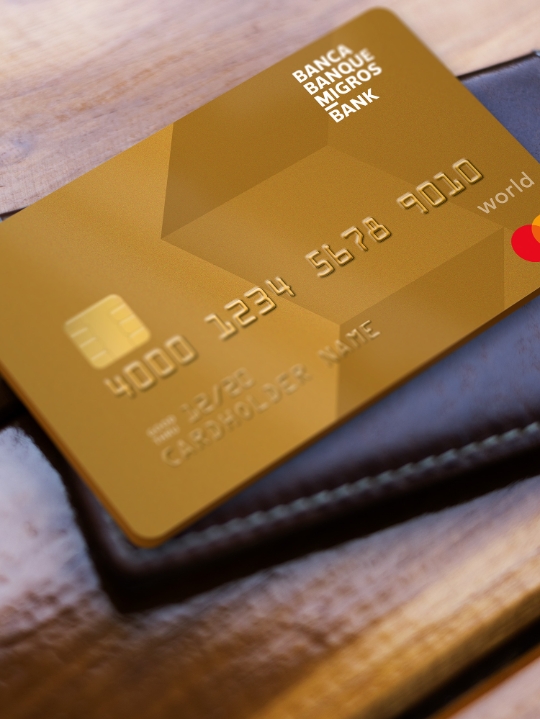 Visa und Mastercard Gold Migros Bank