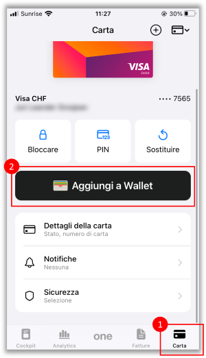 Come posso attivare o disattivare la mia Visa Debit / carta di credito ...