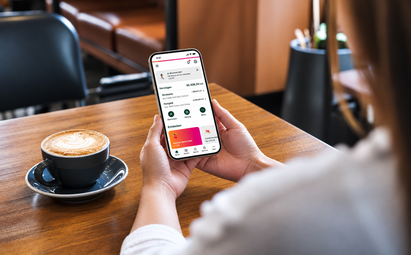 E-Banking Café neu